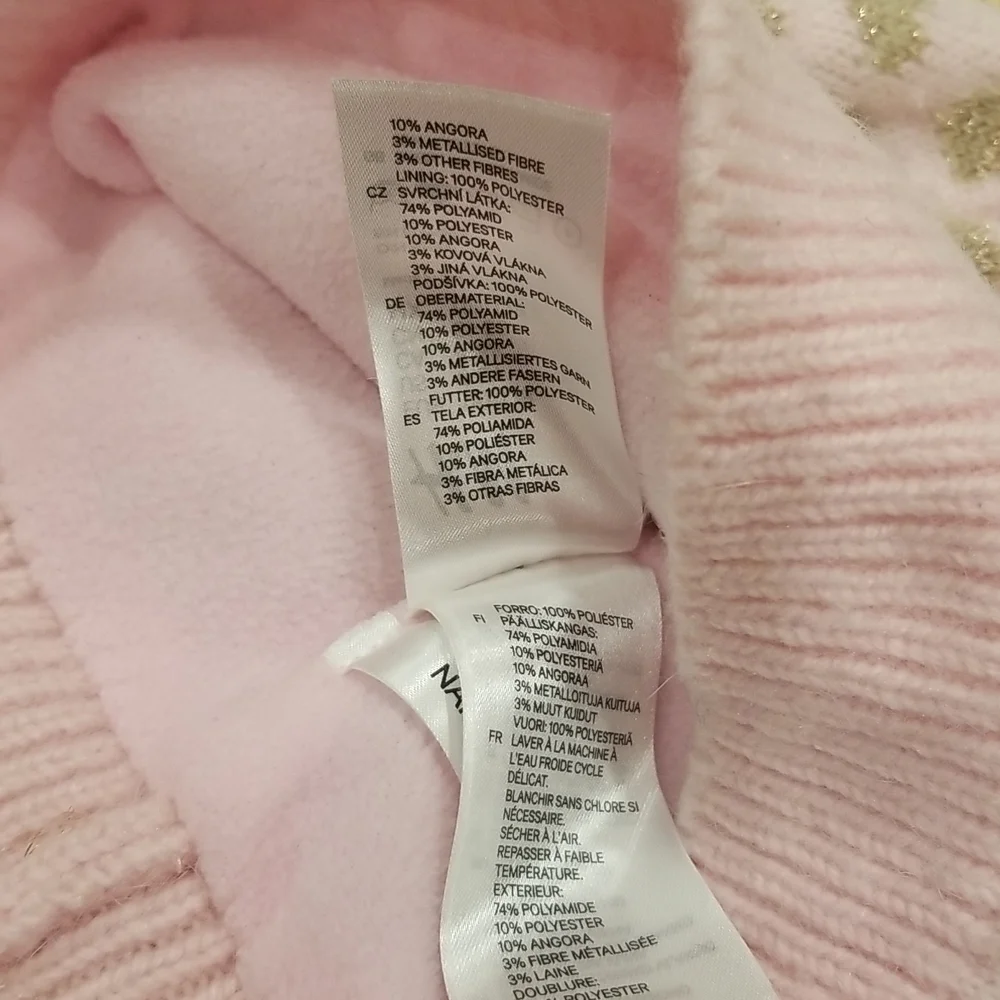 H&M Girls Beanie size 4-8 Y